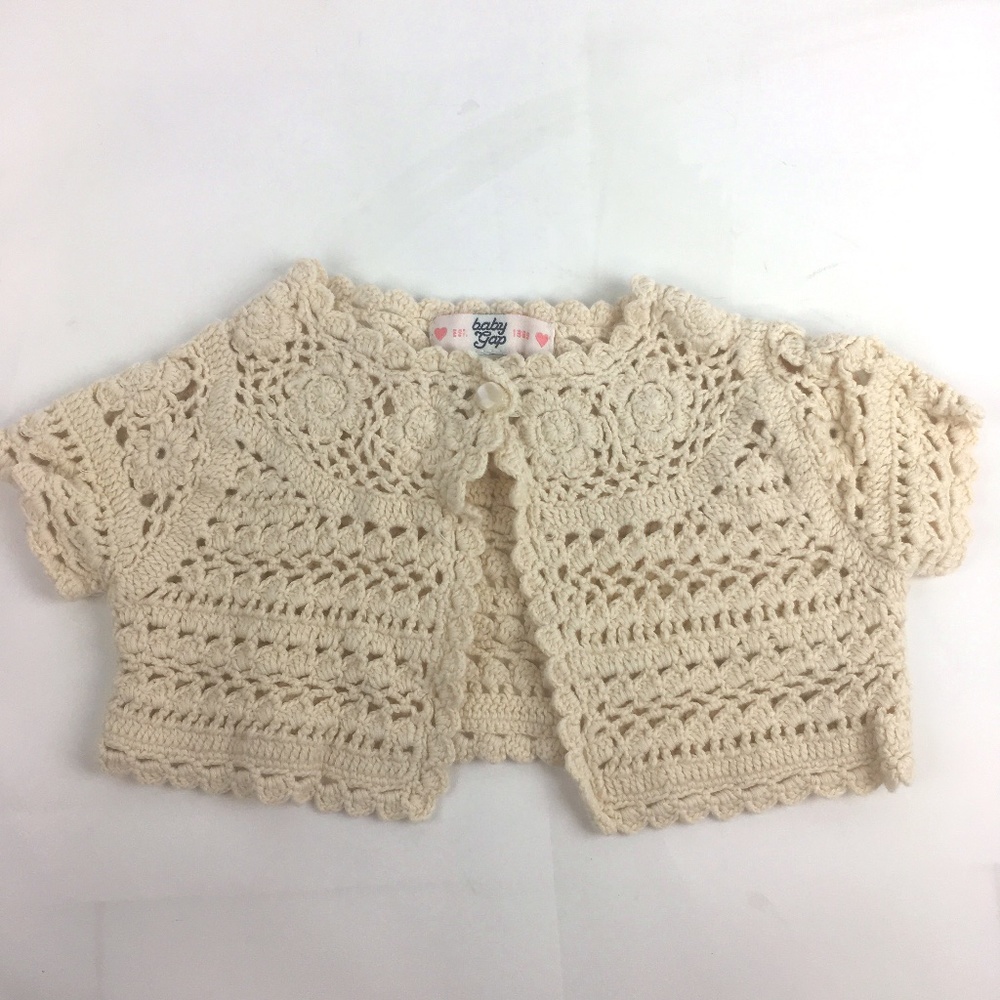Baby Gap Vintage Style Knit Shrug Toddler Size 90